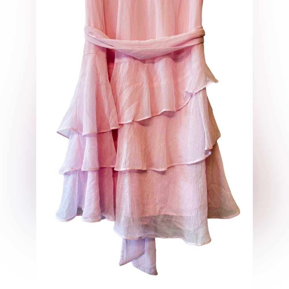 Express Tiered Ruffle Mini Dress Size S - Picture 5 of 8